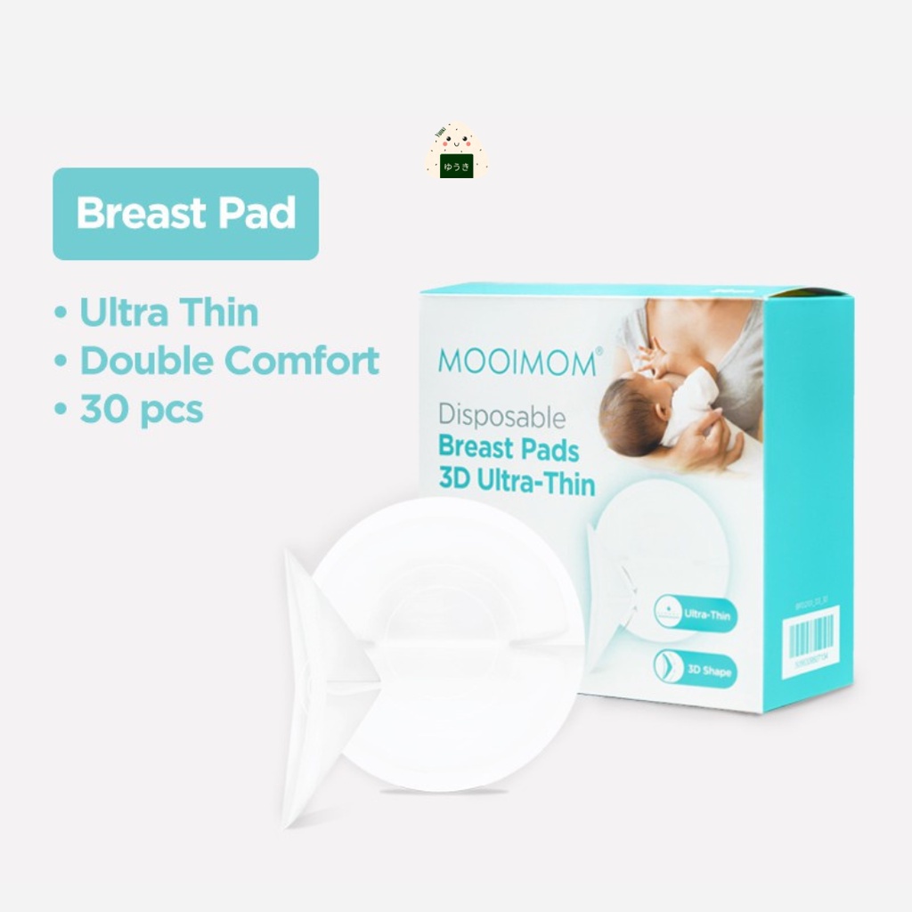 Mooimom - Disposable Breast Pads 3D / Penyerap Asi 30pcs