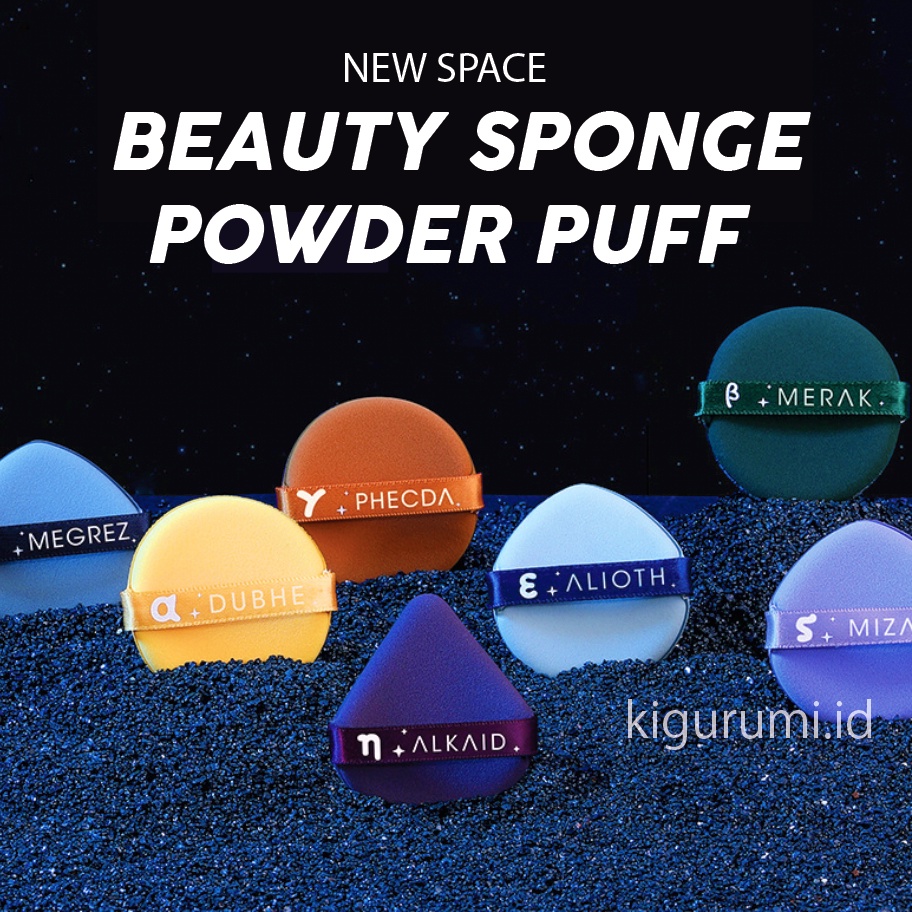 Powder Puff Beauty Sponge Space Make Up Applicator XX078