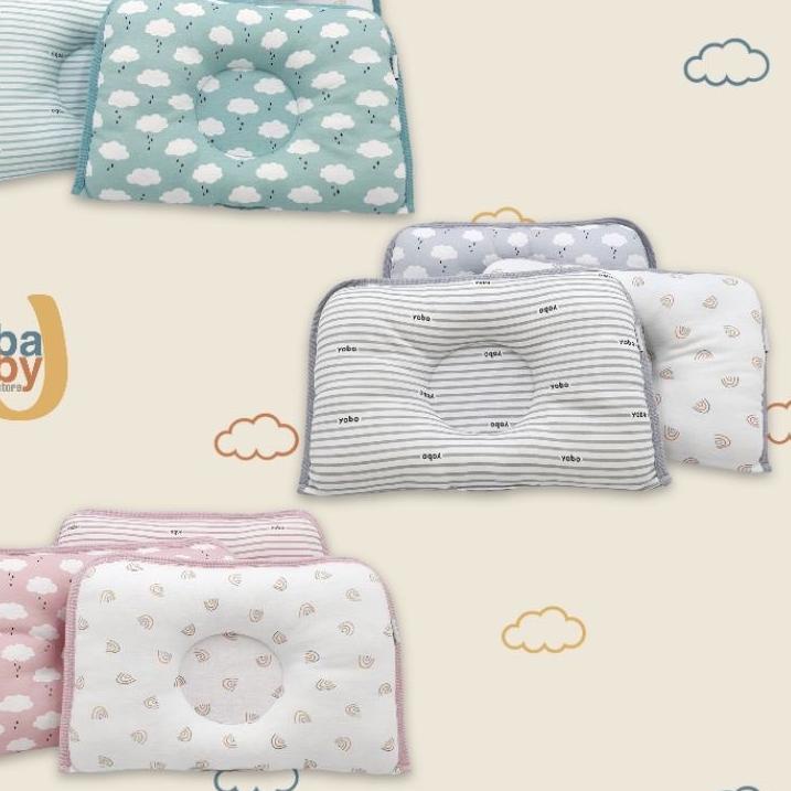 Terbaru Bantal Peyang Bayi Lembut Yobo by BabyU