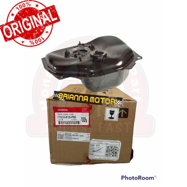 Original  TANKI BENSIN BEAT FI SCOOPY FI ORI HONDA 17510-K16-P90 17510K16P90 Jaminan 100% Asli Honda