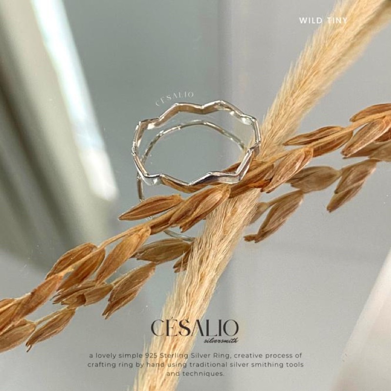 Cincin Wanita Perak Bali 925 | Tiny Series - Wild