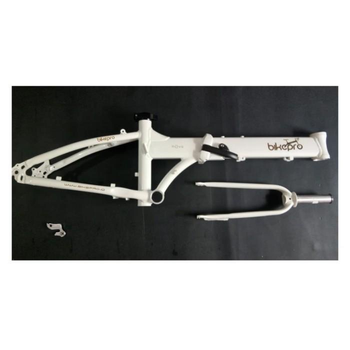 Frame Frame Set Bikepro Nova 20 Inch Discbrake / Sepeda Lipat / Disc Brake