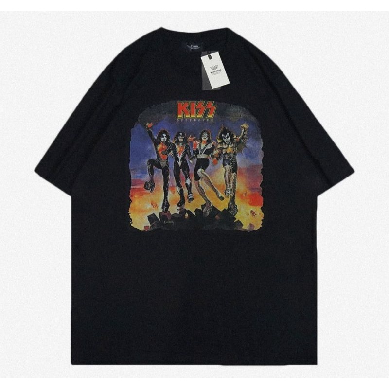 (COD) T-SHIRT VINTAGE BAND/baju oversize/T-Shirt Murah/Baju distro murah/baju vintage/T shirt vintag