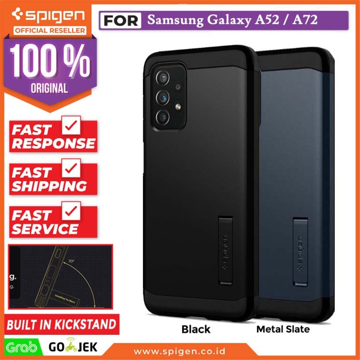 Case Samsung Galaxy A52 / A72 Spigen Tough Armor Stand Casing
