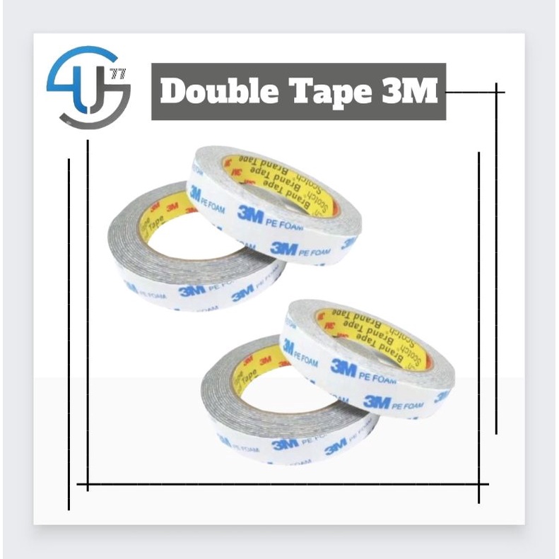 US121 Double Tape Double Tip 3M Pe FOAM Busa Bolak Balik By Toko Haji Usman