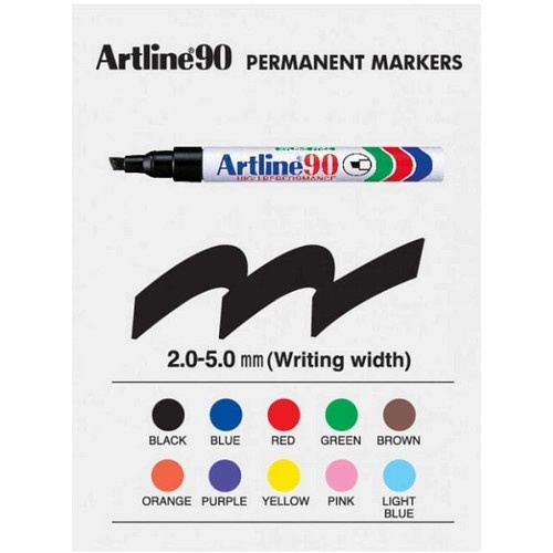 

Artline Spidol Permanent Marker EK - 90