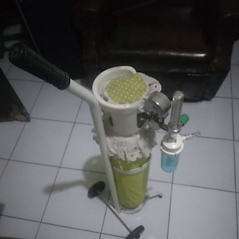 Tabung Oksigen 1M3 (1 Kubik) - 1 set lengkap