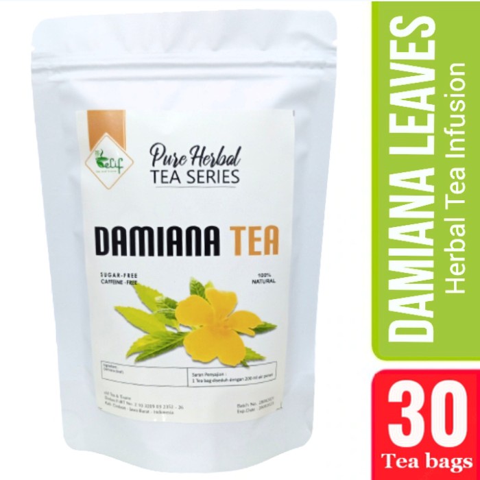 

ORIGINAL MURAH DAMIANA TEA : TEH HERBAL DAUN DAMIANA ISI 30 TEA BAG