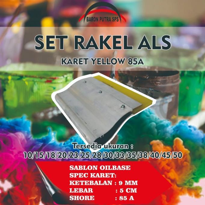 

^^^^^] SET RAKEL ALS KARET PAPAK YELLOW 85A10 CM