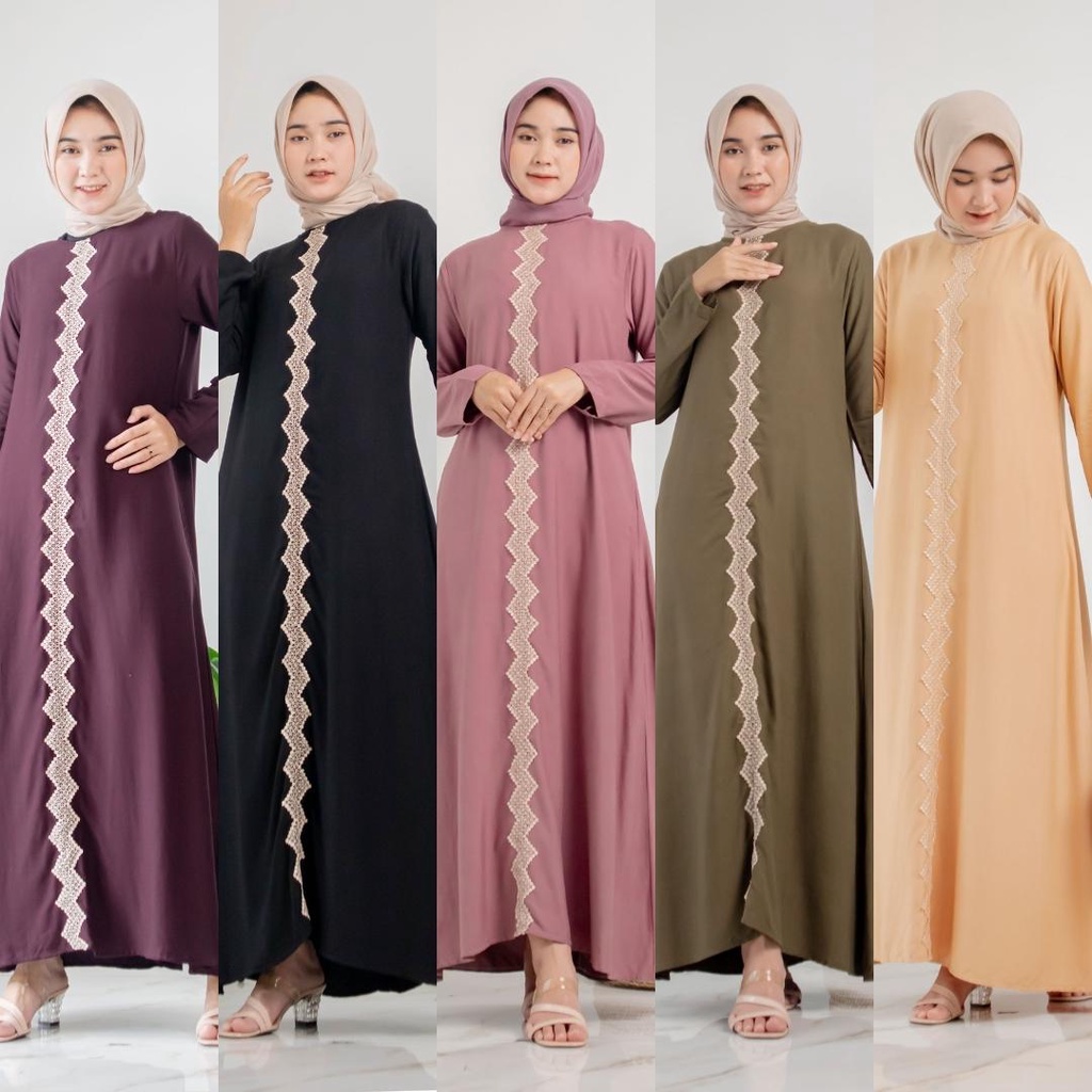 ZEVA Gamis Twill By. Ademin Co | Long Dress