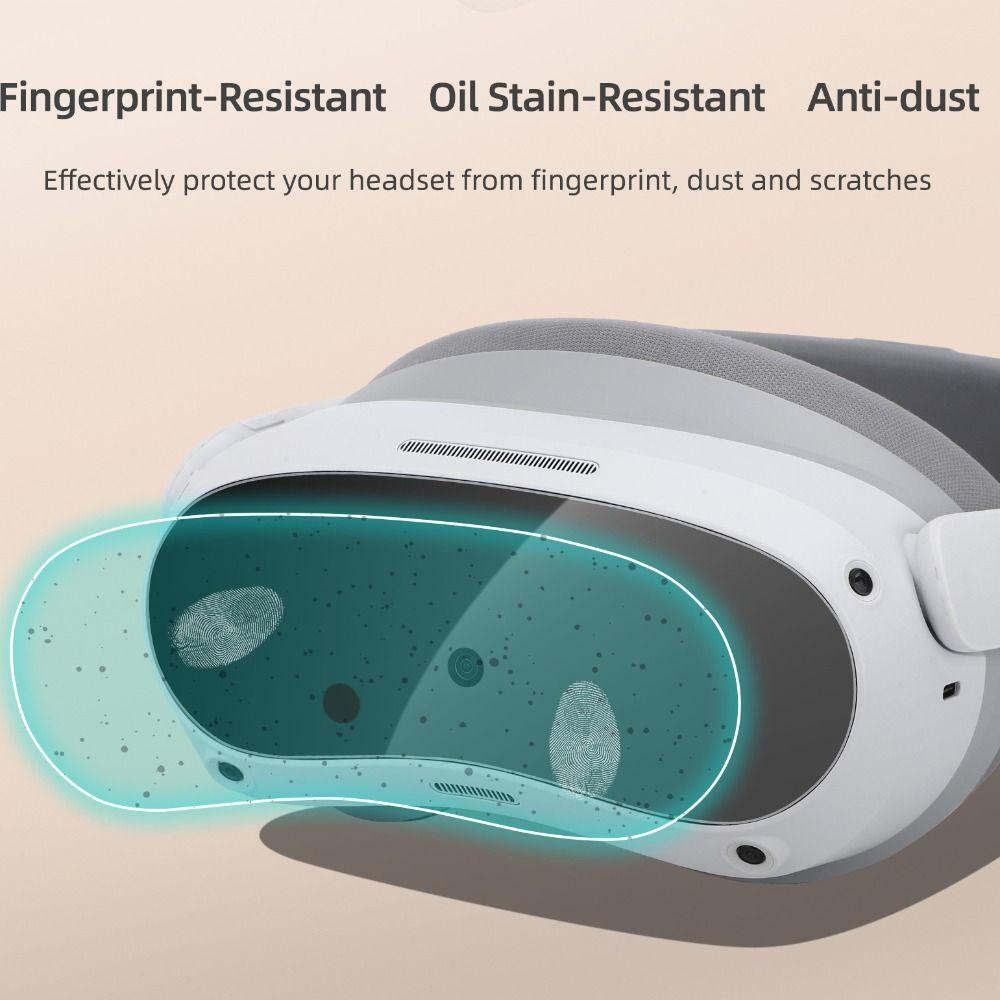 Preva 6Pcs/2set Film Pelindung Aksesoris Kacamata VR HD VR Kacamata Head Film
