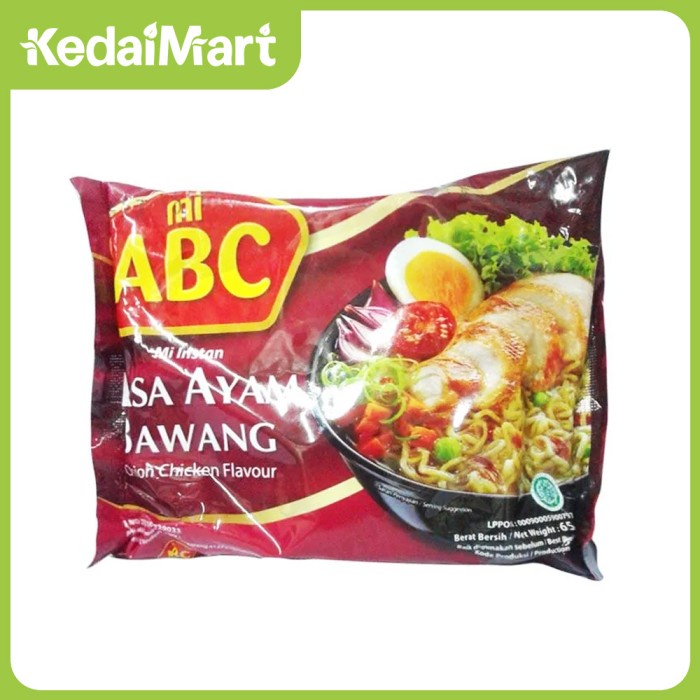 

PROMO ABC Mie Instant Rasa Ayam Bawang 70 Gram