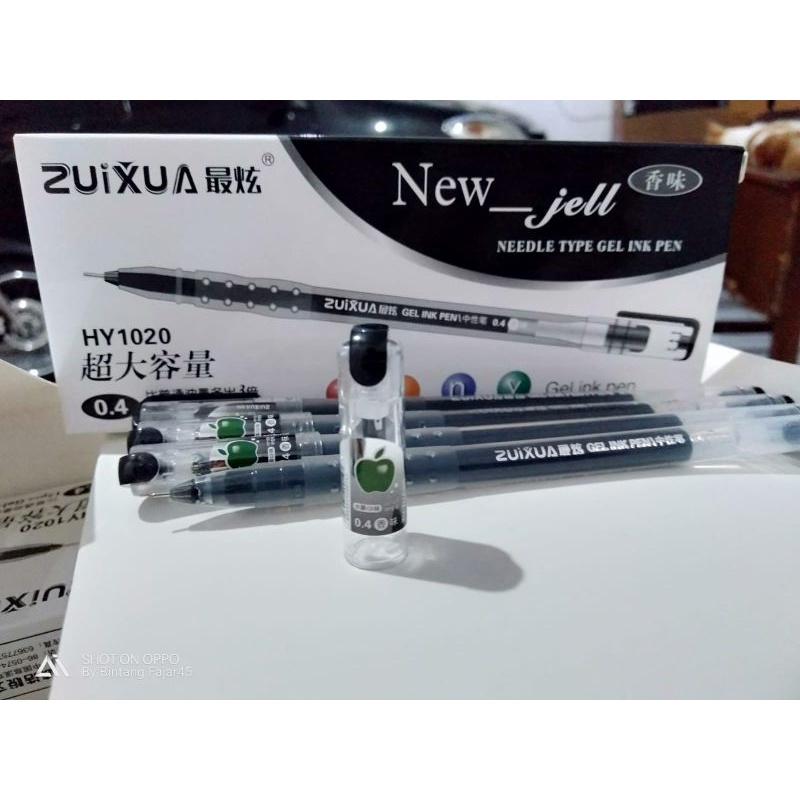 

1 Pack (12biji) Bolpen ZUIXUA New_jell