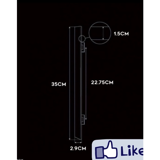 Gagang pintu tarikan pintu handle pintu ukuran besar 35 cm hitam black handle  minllis stanlis padat