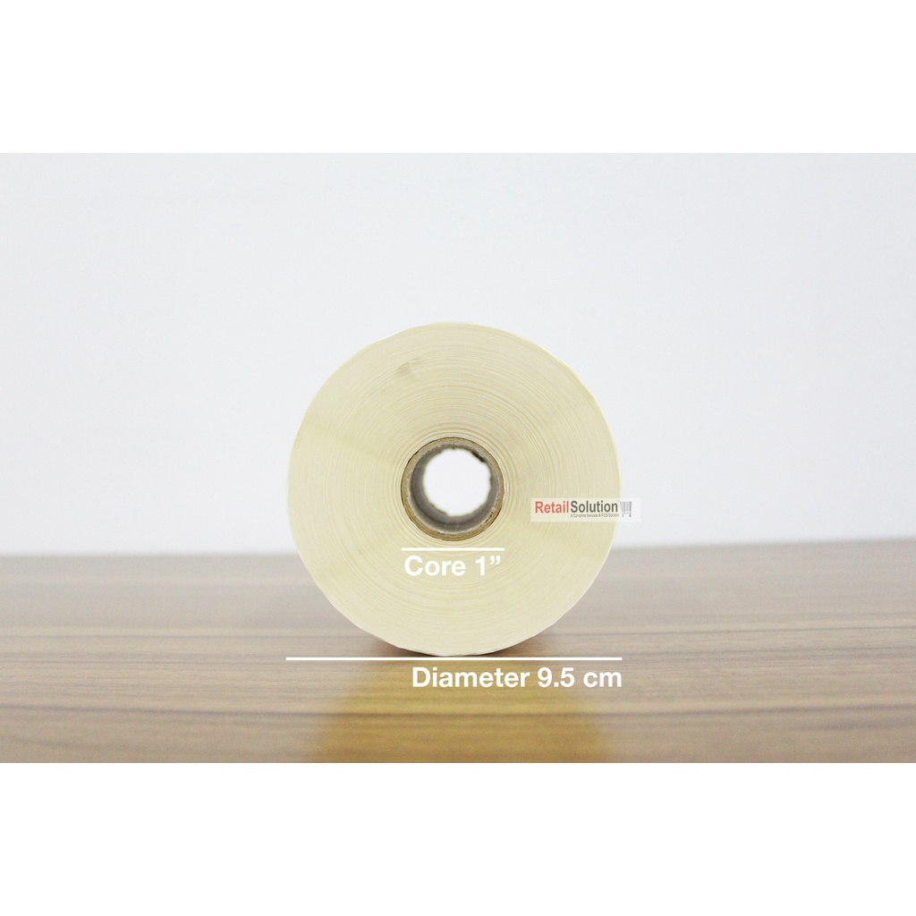 Stiker Label Barcode YUPO Synthetic 80x50 mm / 80x50mm / 80 x 50 mm