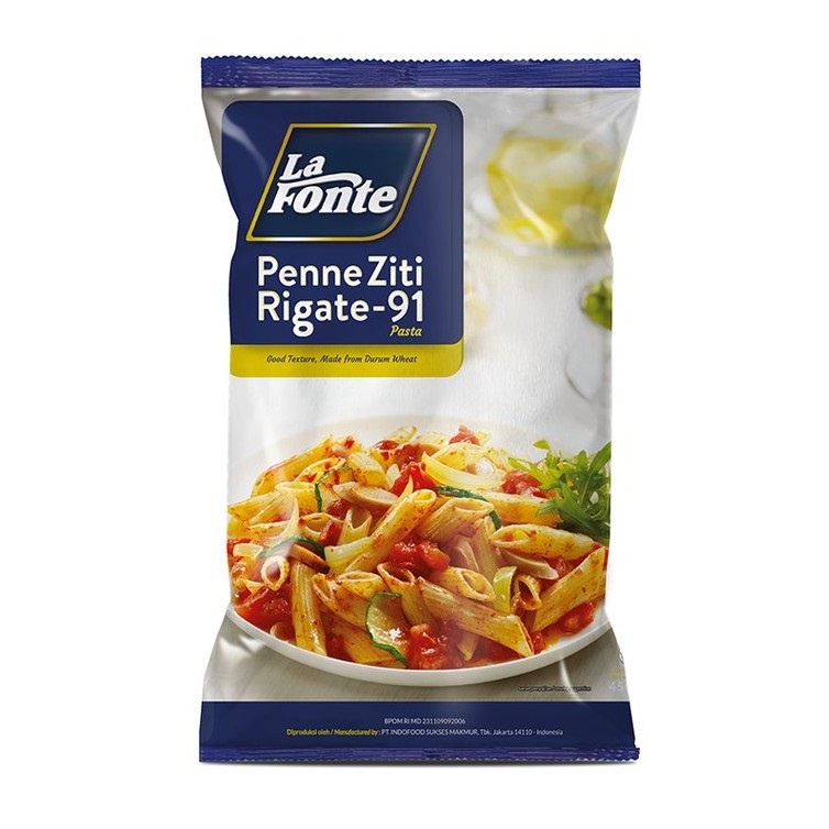 

La Fonte Penne Ziti Rigate 450gr