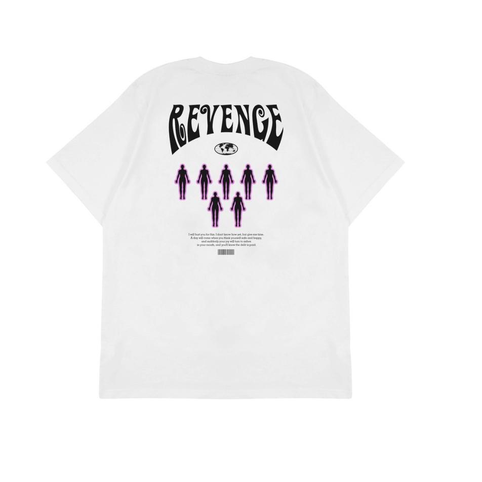 Tren Terbaru REVENGE TEES WHITE -DOPEMILES