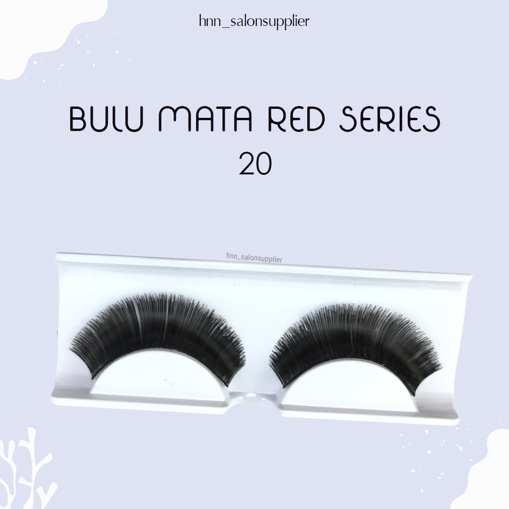 20 Bulu Mata Palsu Handmade Fake Eyelash Eye Lashes Lash Artifivial Belle Eyelashes