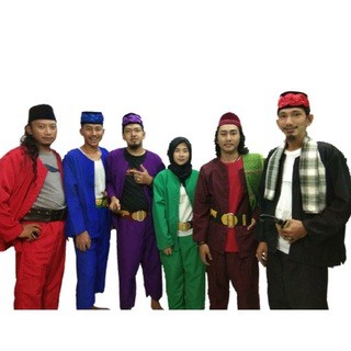 BAJU PANGSI BAJU SILAT BETAWI SETELAN BAJU PANGSI DEWASA/BAJU CELANA+SABUK