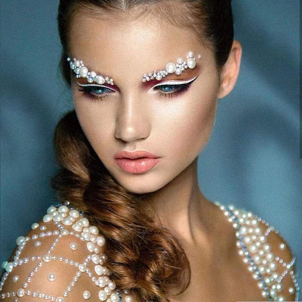 Temporary Diamond Face Sticker Eyes Makeup New Jewelry 43 Style