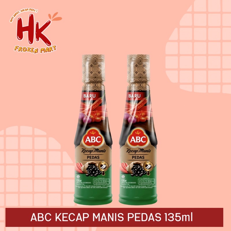 

ABC Kecap Manis Pedas 135ml (saos cabe delmonte sasa) HK FROZEN MART