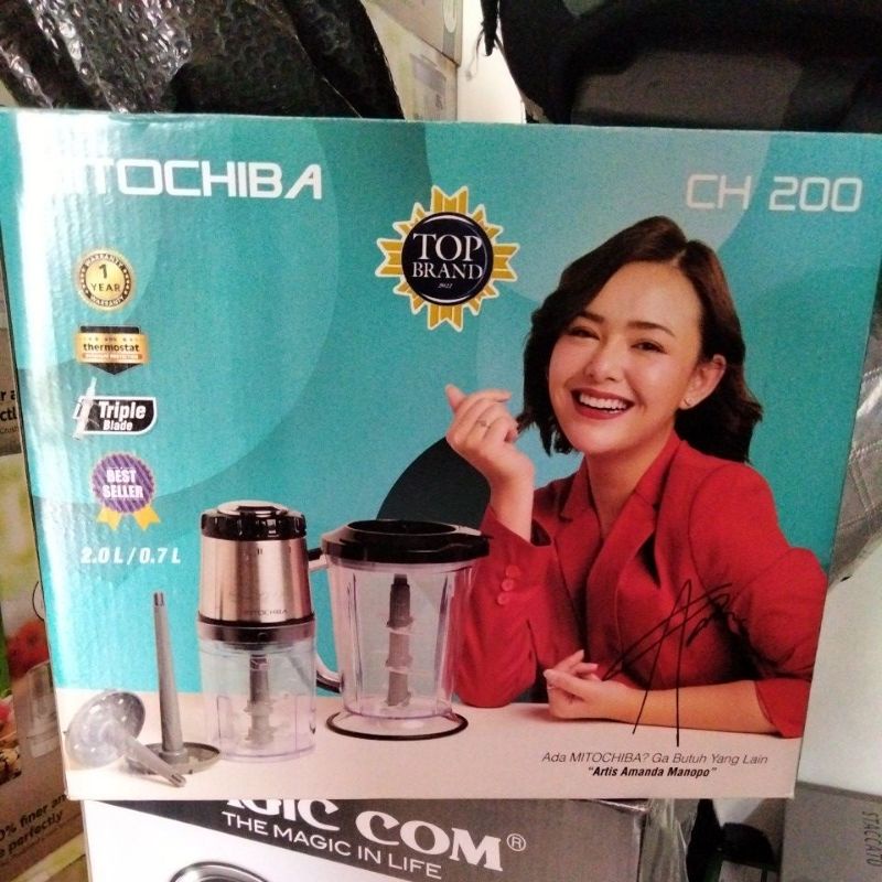 FOOD CHOPPER BLENDER MITOCHIBA MITO CH200 CH 200 GARANSI RESMI