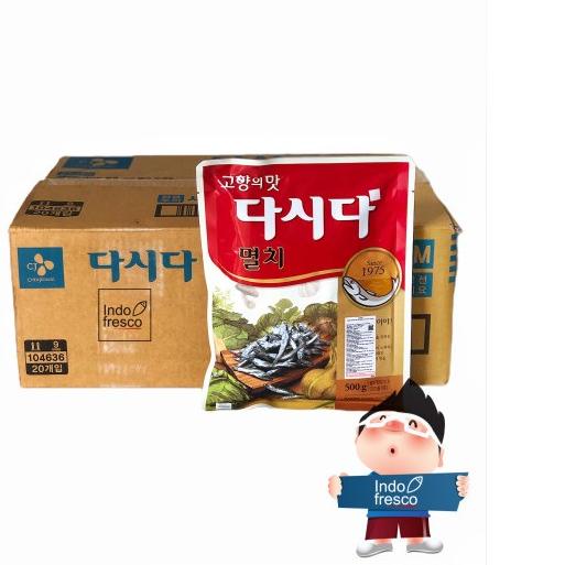 

HOT Product CJ Anchovy Dashida Myeolchi- Soup Stock- Bumbu Kaldu Ikan Teri 500 g 