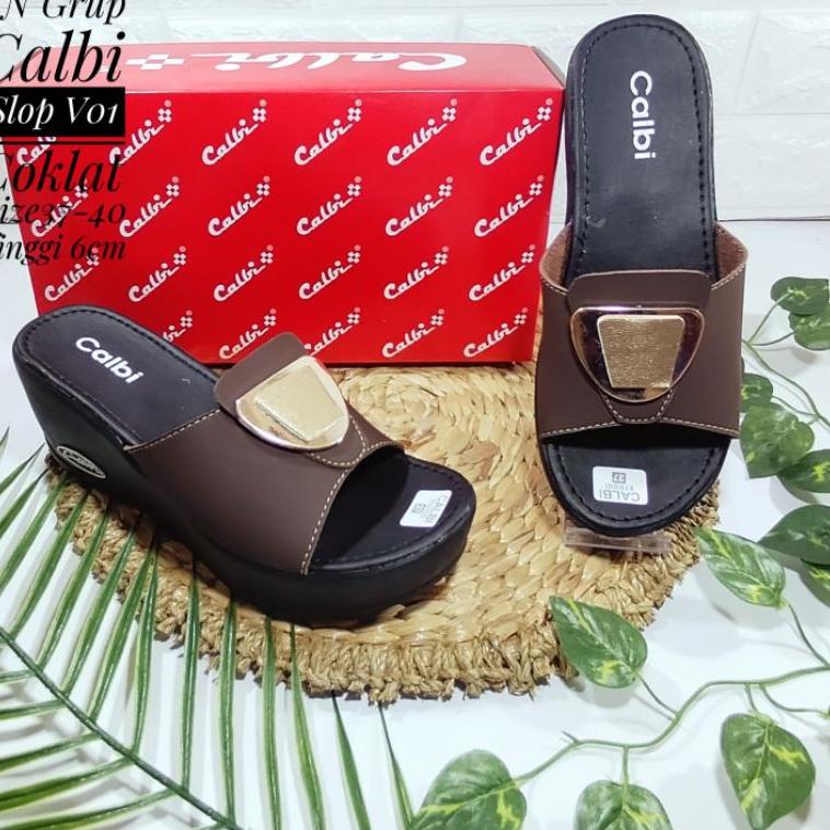 KAZ.18Oc22ˢ ▫ CALBI / sandal model/ sandal calbi new / wedges Calbi/sandalmurah/sandal kode V01