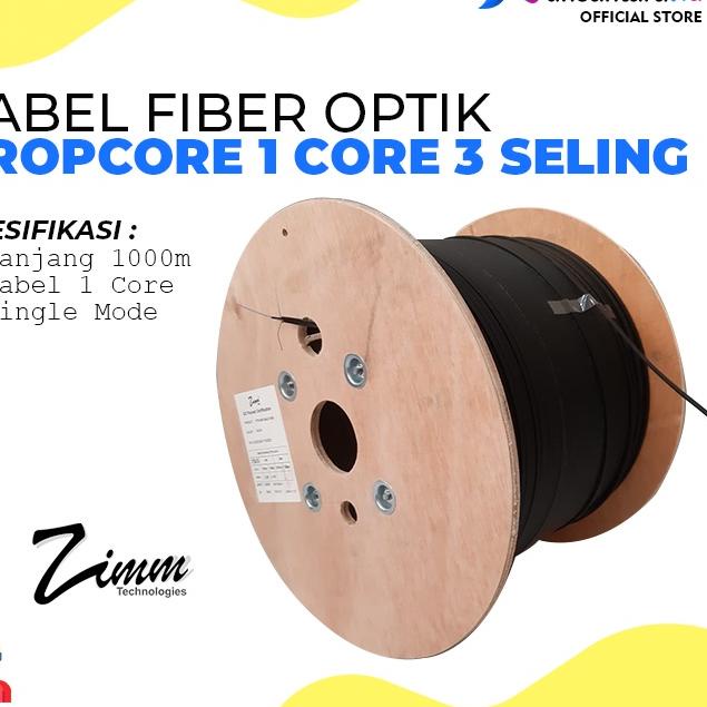 Jual Harga Murah 9lzza Dropcore 3 Seling 1000m Zimmlink Kabel Fiber 