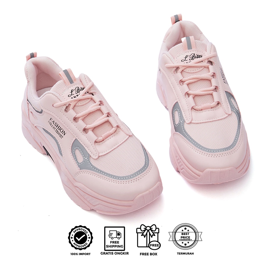 Luxus Tiffany Sepatu Sneakers Pamelo  Ulzzang - Lx226