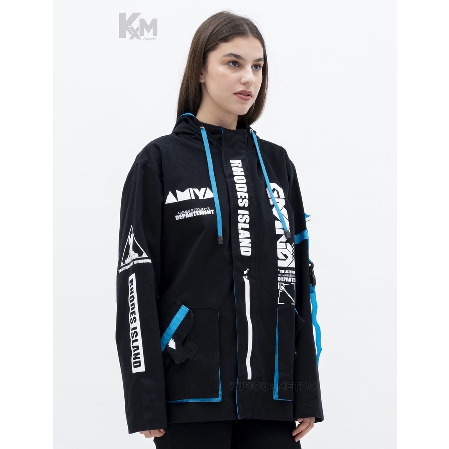 Jaket Parka Amiya Rhodes Island Arknight Doktah