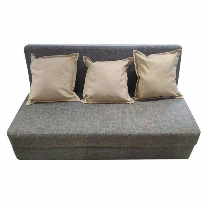 SCANDIA Sofa Mikkel Sofabed 2 Seater 140x90x72 Cm Light Grey