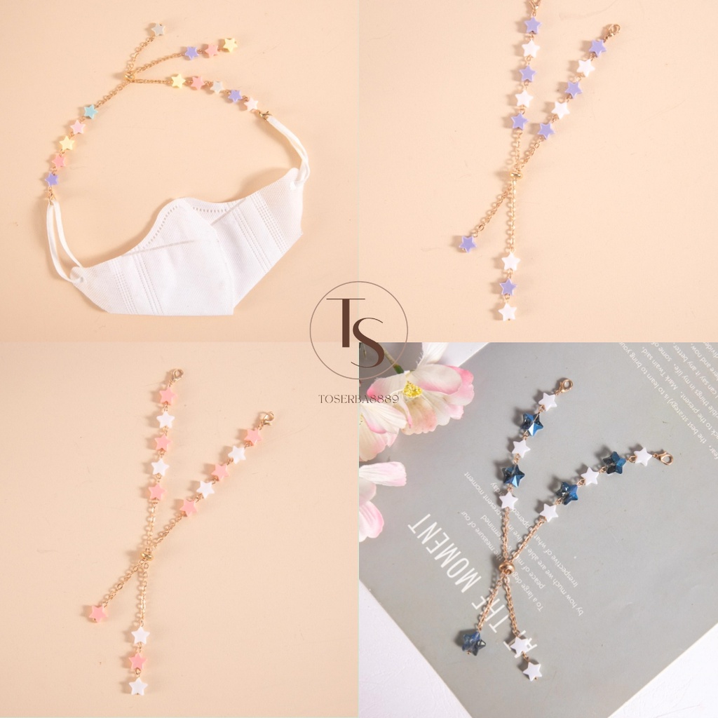 [TOSERBA8889] PART 3 BANYAK MODEL DAN WARNA KONEKTOR MASKER KEKINIAN JAMAN NOW / KONEKTOR HIJAB MUTIARA KRISTAL / PENGAIT MASKER HEADLOOP / KONEKTOR KRISTAL BENING / KONEKTOR KOREA KUALITAS SUPER