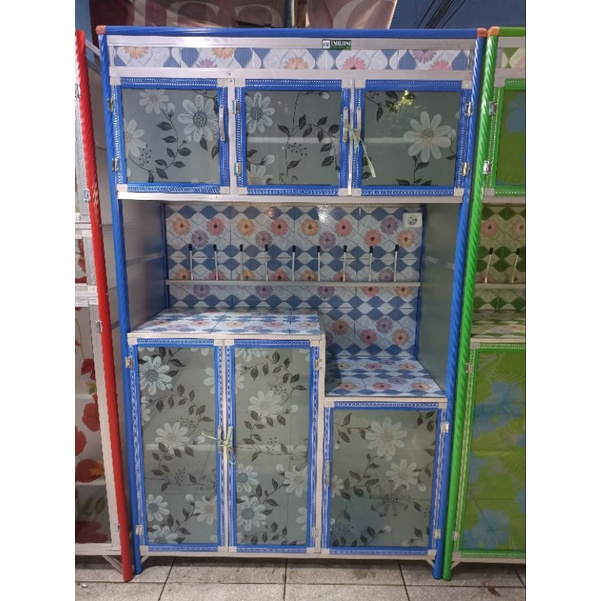 Rak Piring 3Pintu Model Terbaru - Star Meubel