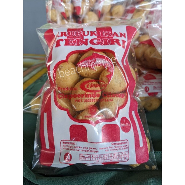 

Krupuk Ikan Tenggiri bulat khas Cilacap