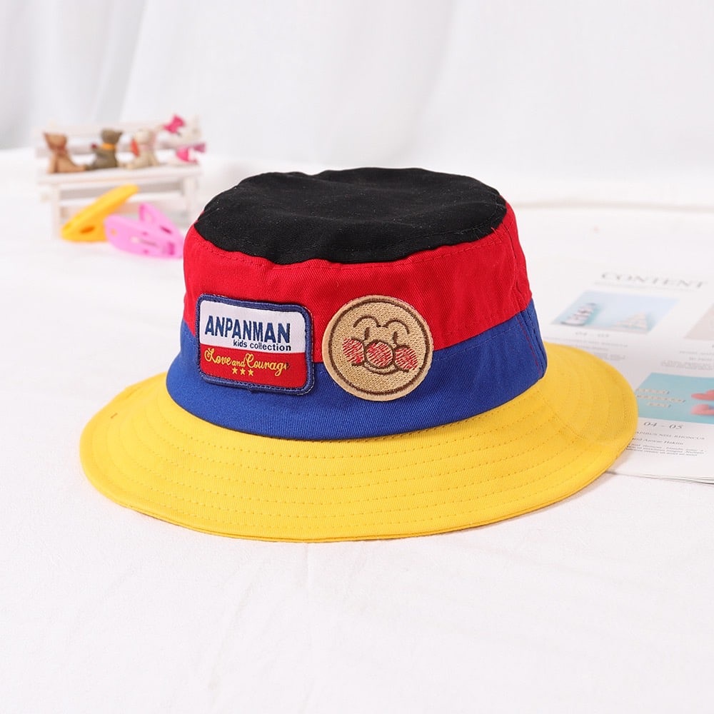 LIN8039 - TOPI ANAK MOTIF BERKARAKTER ANPANMAN TOPI FASHION BABY HAT