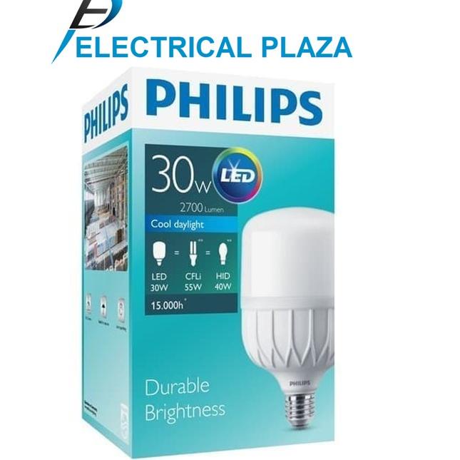 Philips LED Kapsul 30W Putih Cool Daylight 6Lampu TrueForce 30 W Watt 30Watt Original Garansi "DNO.1