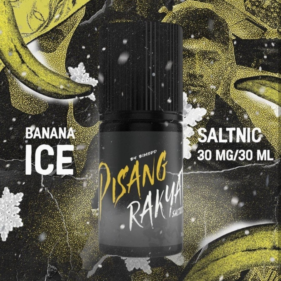 Liquid Foom Pisang Rakyat Salt Nic 30ML by @Bimopd x Foom x Flooid