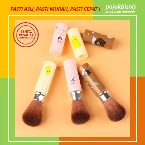 KUAS BLUSH ON TABUNG KARAKTER / MAKE UP BRUSH