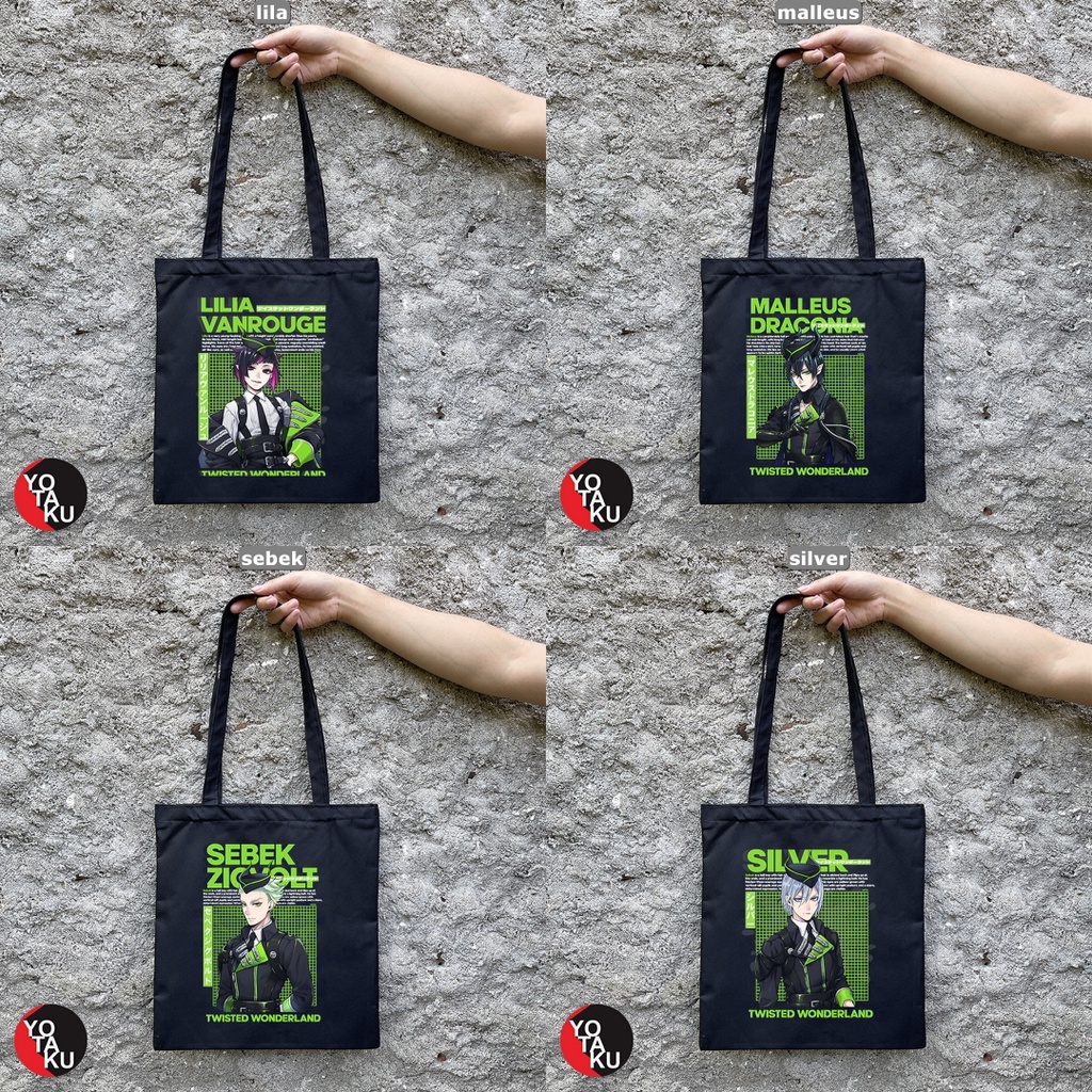 Tas Tote Bag Twisted Wonderland (Diasomnia) YOTAKUSHOP