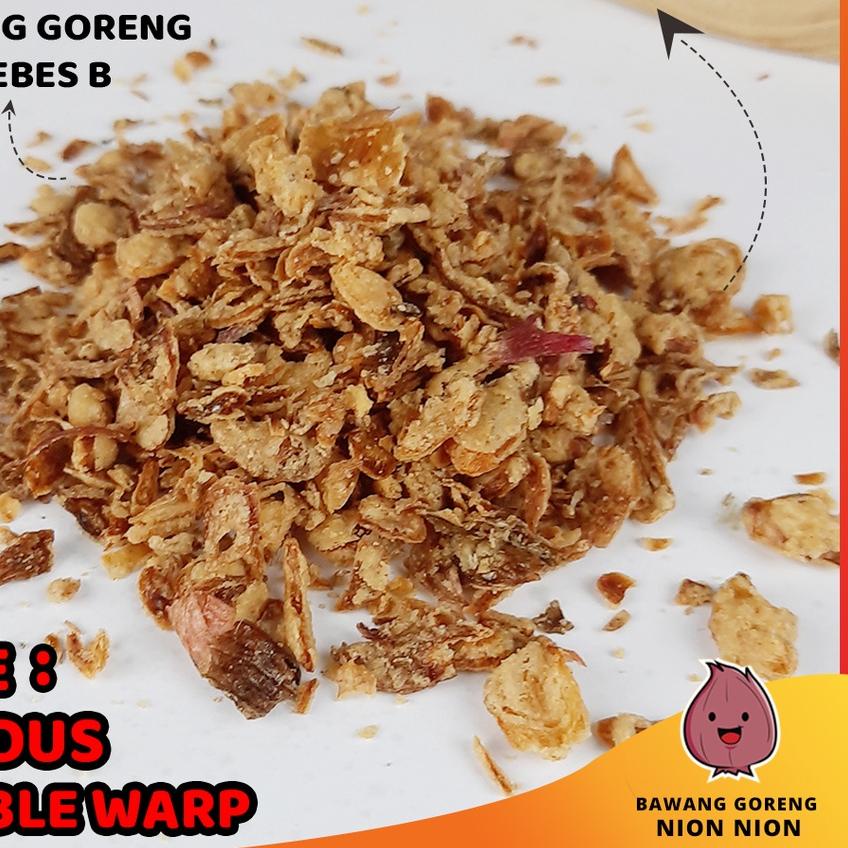 

SALE!!Bawang Goreng Brebes Grade B 1kg Enak Renyah|KD8