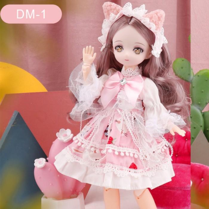 Thedoll (Seri-Bbs30) Mainan Anak Perempuan Boneka Baju Bjd Doll Diy 30 Cm
