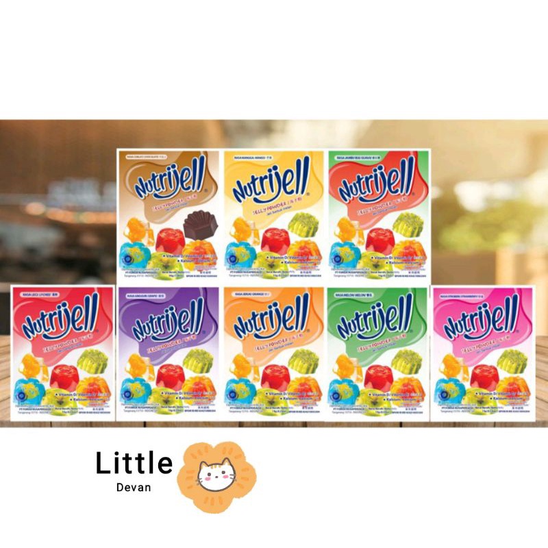 nutrijell jelly bubuk powder / nutrijel jeli instan kemasan reguler 700 ml