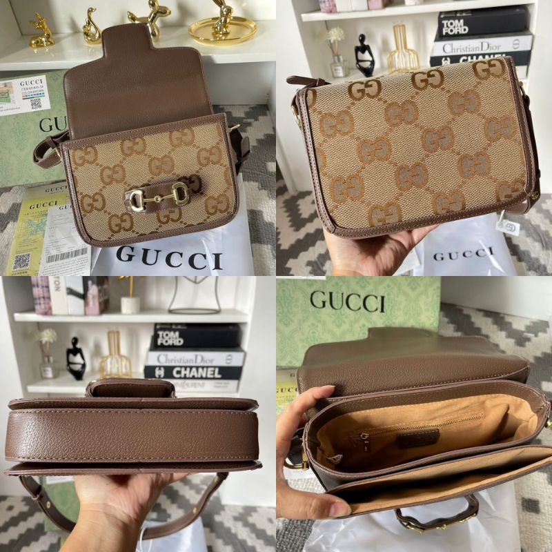 Tas selempang Guc*i horsebit Kode 853 Free Box