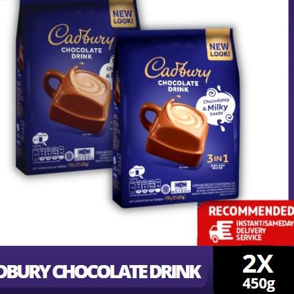 

✨New✨ Cadbury Minuman Cokelat Panas - 3in1 - Bubuk Minuman Cokelat Panas (2- Pack), 450g !