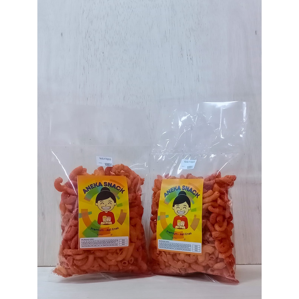 

[ SNACK ] - MAKARONI SEPAT MERAH GURIH / 200GR - ENAK !!!