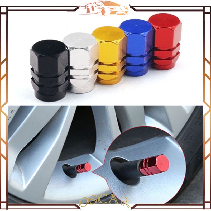 4 Pcs Mobil Tutup Katup Sepeda Roda Ban Tertutup Mobil Sepeda Motor Truk Universal Tabung Ban Rim Stem Meliputi Aksesoris Barang