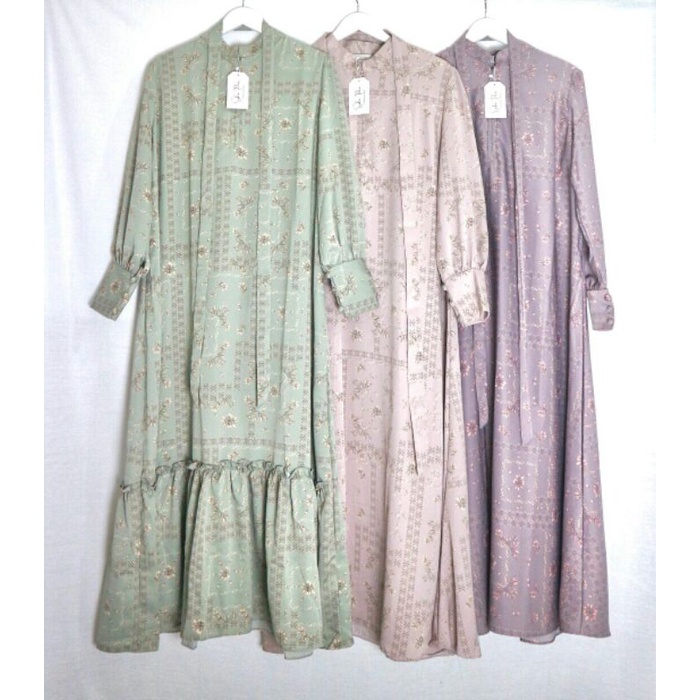 Dress Gamis Dior Silk Sophie Fleur