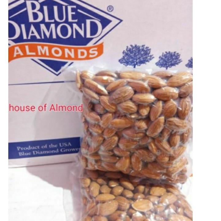 

Kejar Promo--Roasted Almond Premium (panggang) kacang almond blue diamond 250gram