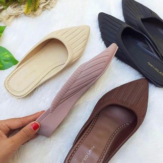 Image of Sendal Wanita Wedges Selop Karet Jelly Wedges Porto Lady DTA / Sepatu Sandal Wanita Selop Jelly / Sendal Selop Karet / Sandal Selop Karet